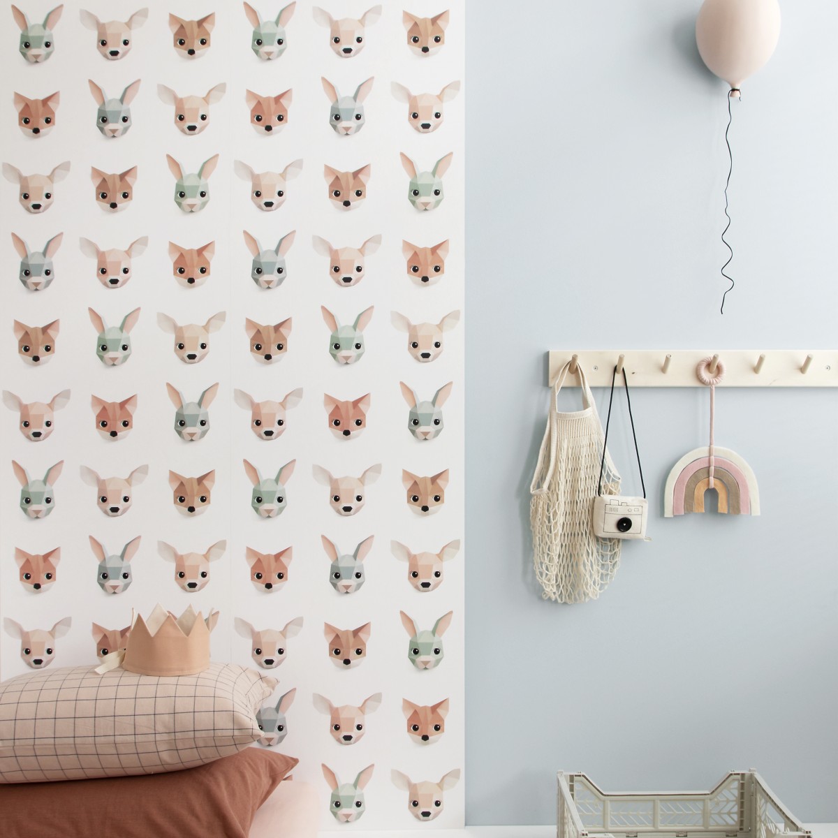 Tapet pentru copii Forest animals - studio ditte