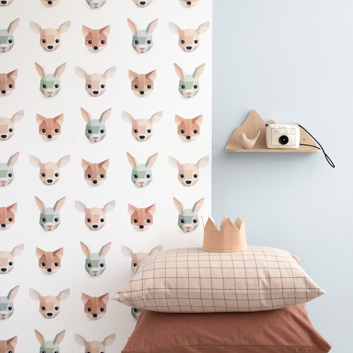 Tapet pentru copii Forest animals - studio ditte