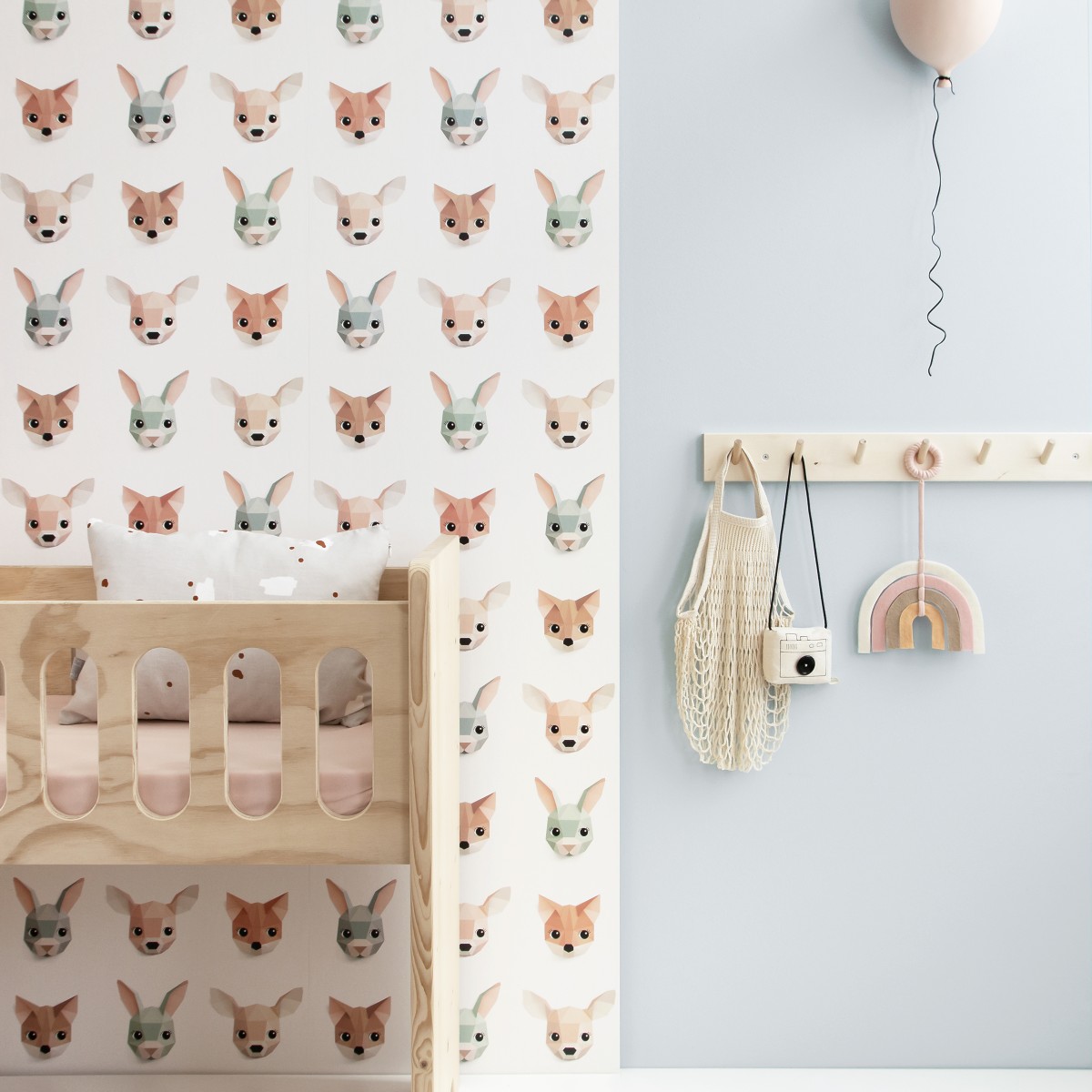 Tapet pentru copii Forest animals - studio ditte