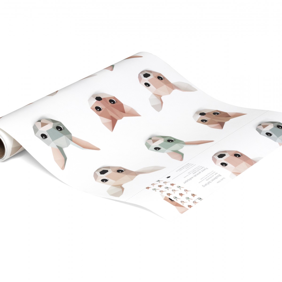 Tapet pentru copii Forest animals - studio ditte