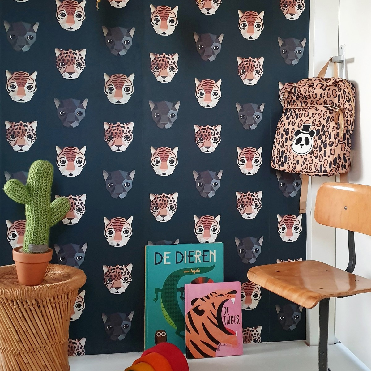Tapet pentru copii Panthera dark - studio ditte