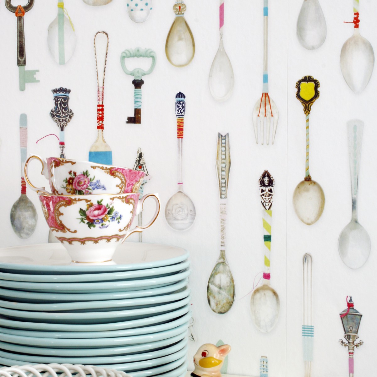 Tapet pentru copii Teaspoons - studio ditte