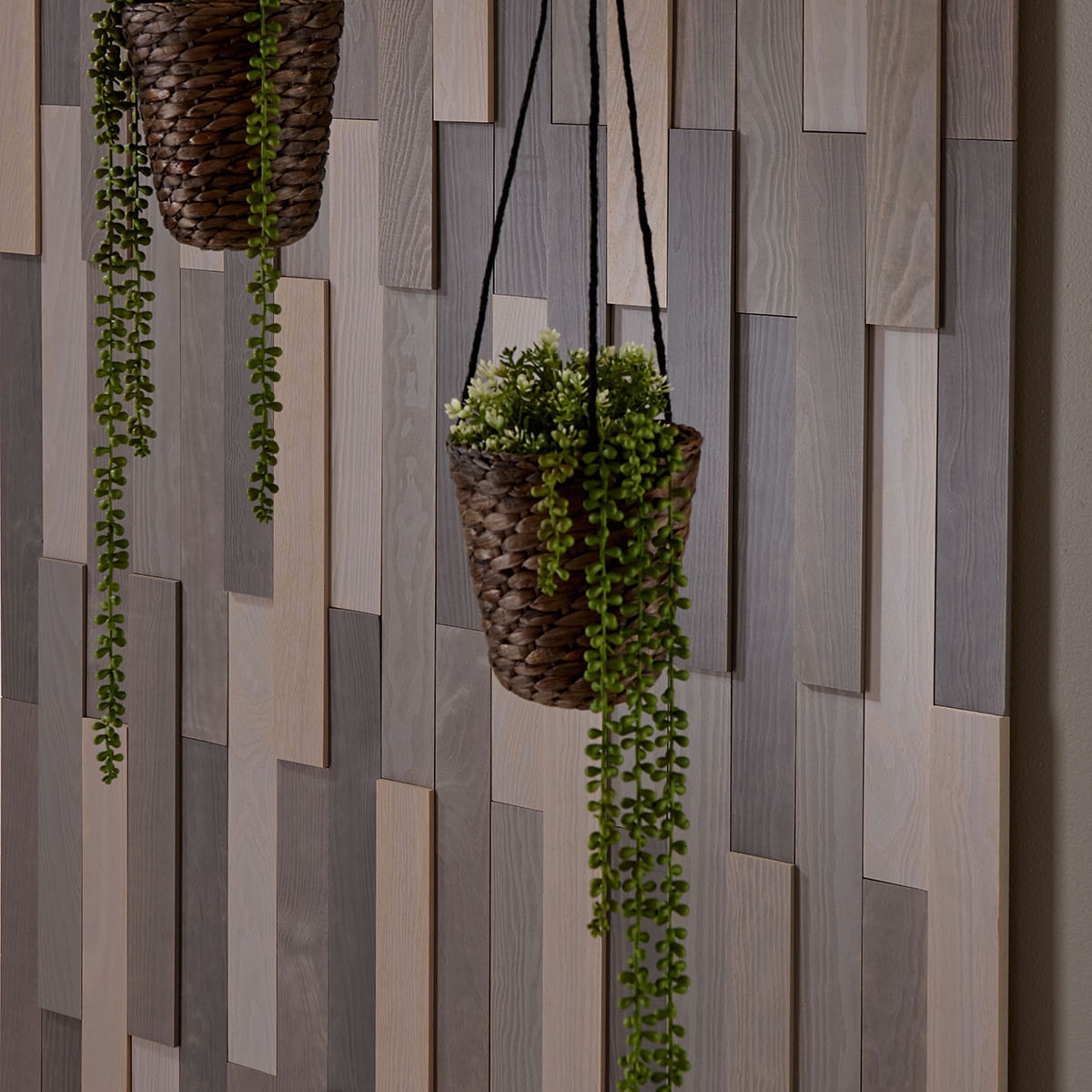 Panouri decorative din lemn Landscape - Urban - 30 plăci 50x7cm
