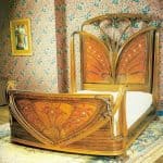 dormitor in stilul art nouveau