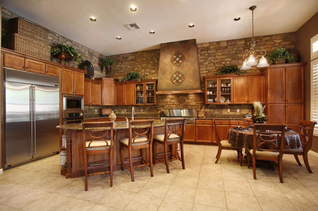 bucatarie in stil rustic
