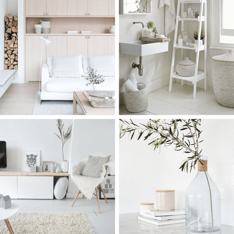 mobila alba stil scandinav