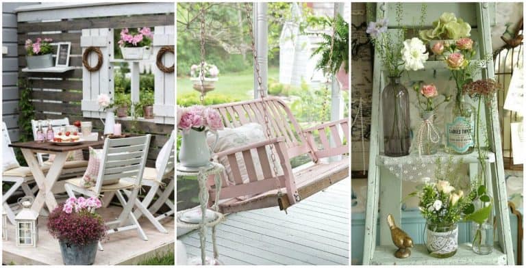gradini shabby chic