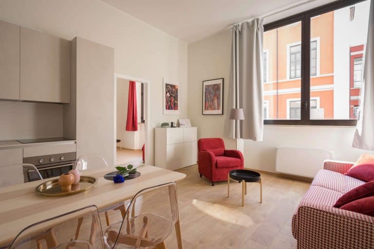 Bucatarie open space living