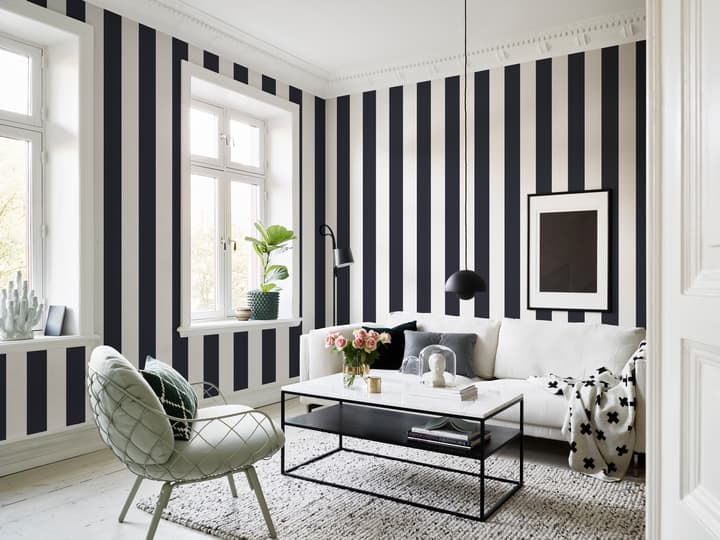 Tapet living mic