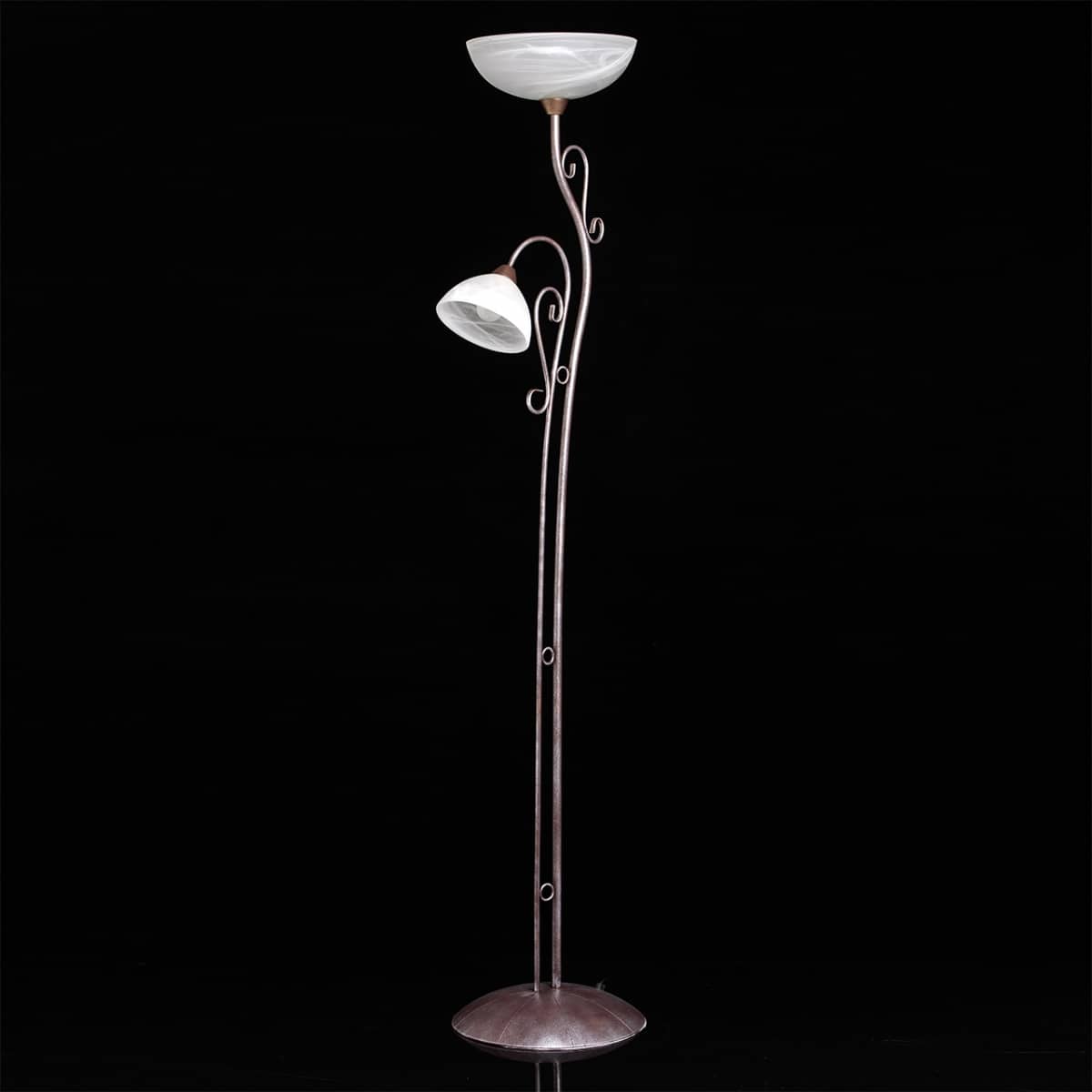 lampadar rustic doua capete
