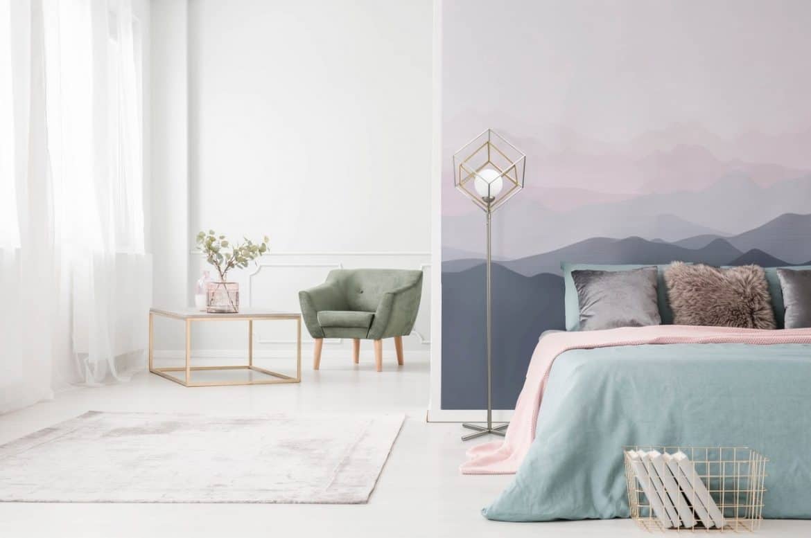 lampadar modern dormitor