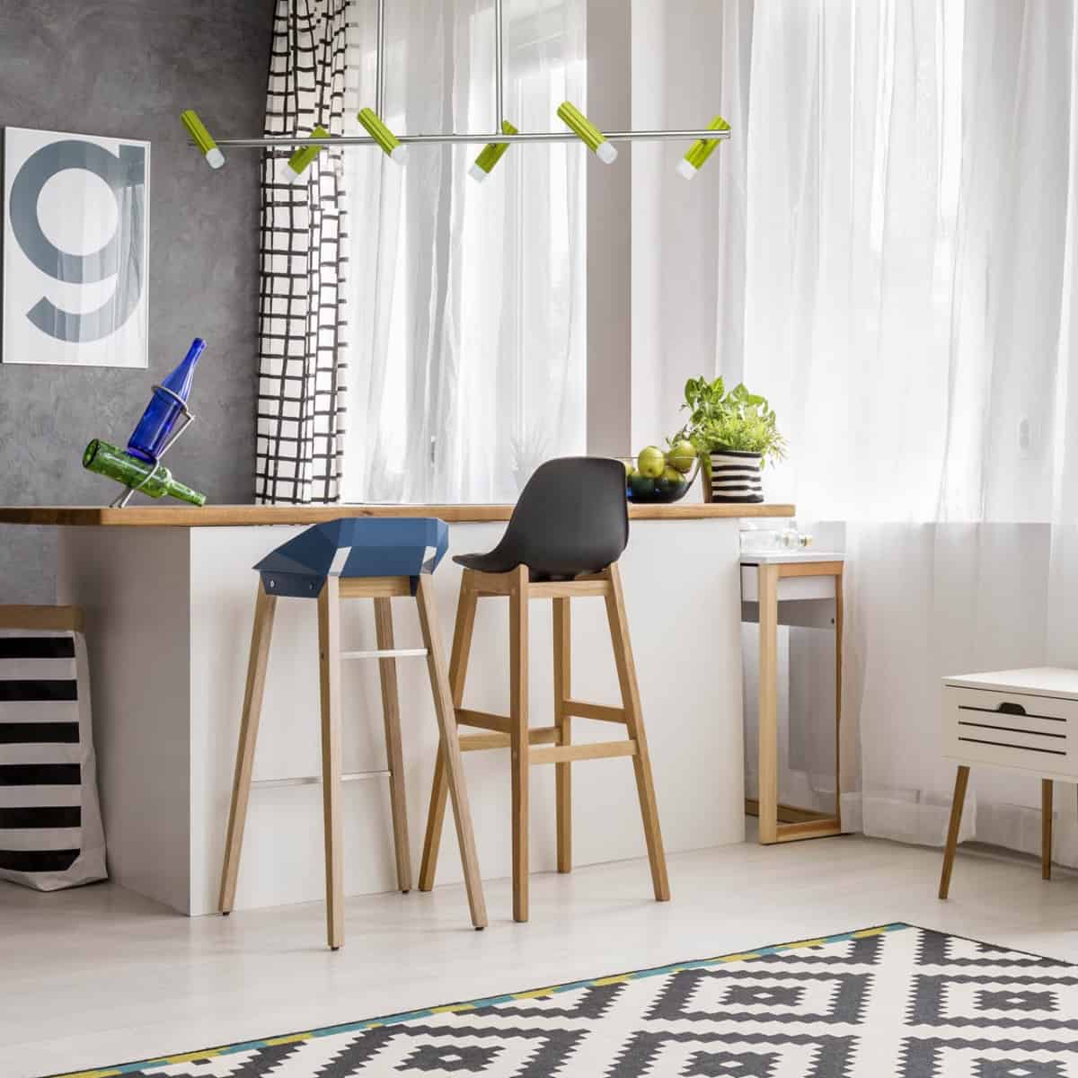 lustra liniara bucatarie moderna