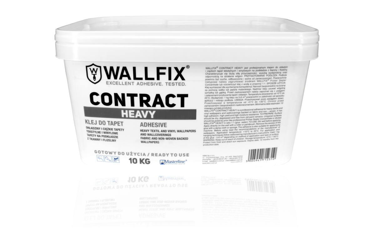 Adeziv pasta WALLFIX Heavy pentru tapet vinilic greu, 2.5 kg  image6