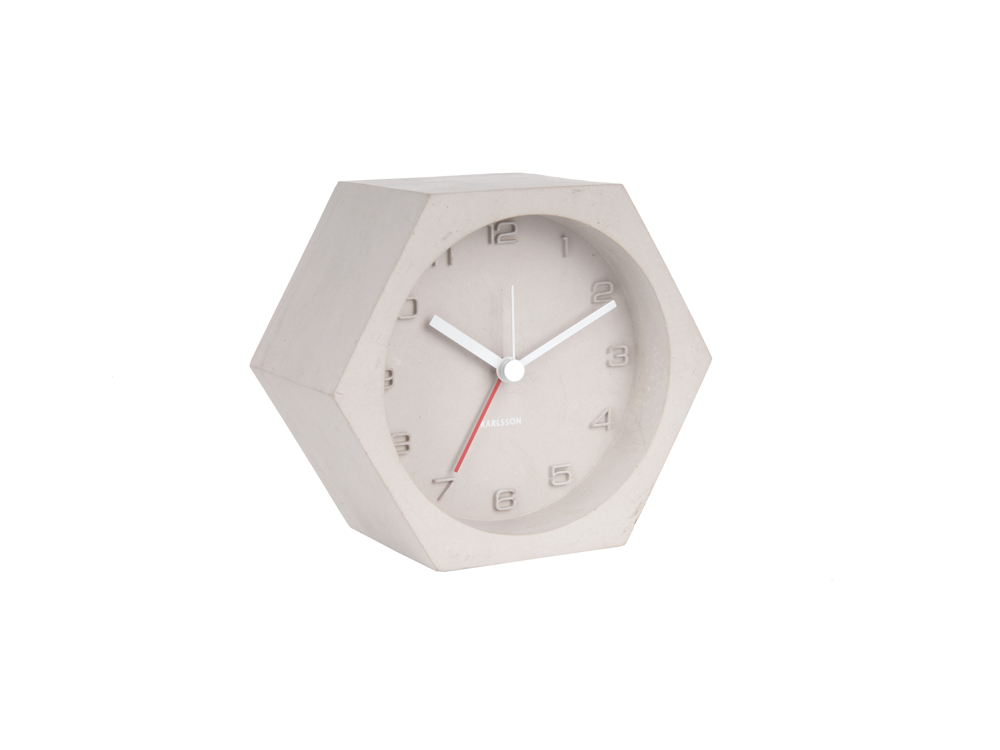 Ceas cu alarmă hexagon, karlsson 