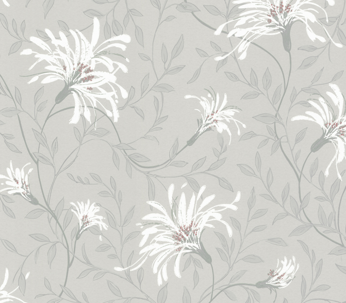 Tapet Fairhaven, Grey Luxury Floral, 1838 Wallcoverings, 5.3mp / rola 1838 Wallcoverings
