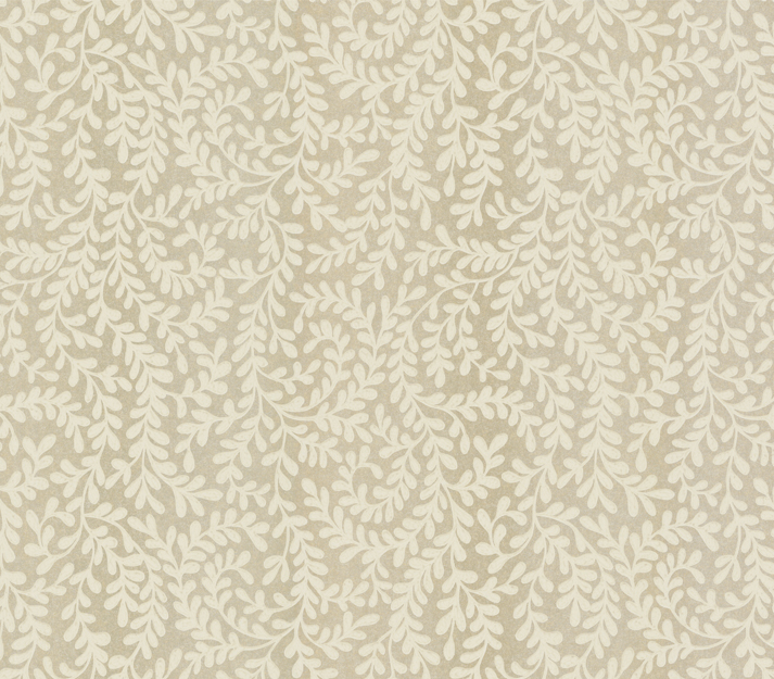 Tapet audley, taupe metallic luxury leaf, 1838 wallcoverings, 5.3mp / rola 