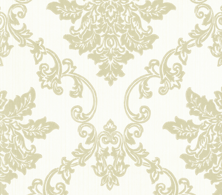 Tapet hampton, ivory cream luxury damask, 1838 wallcoverings, 5.3mp / rola 