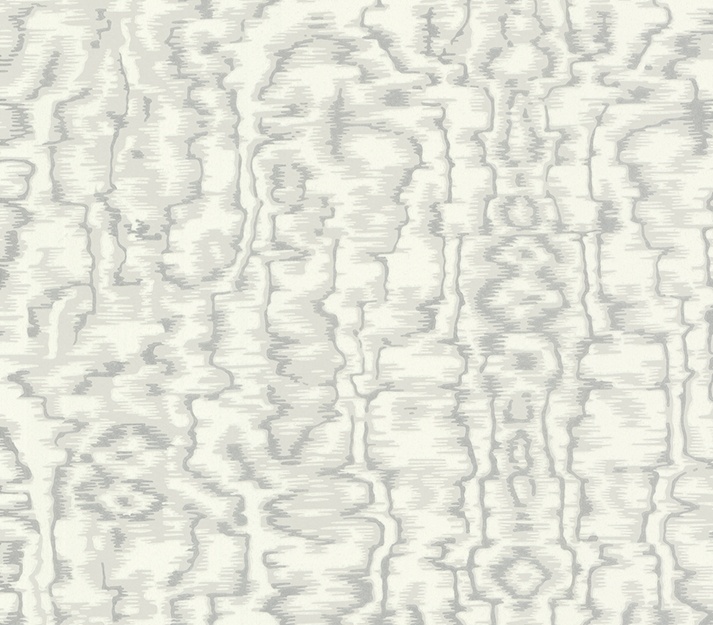 Tapet Avington, Grey Luxury Moire, 1838 Wallcoverings, 5.3mp / rola 1838 Wallcoverings