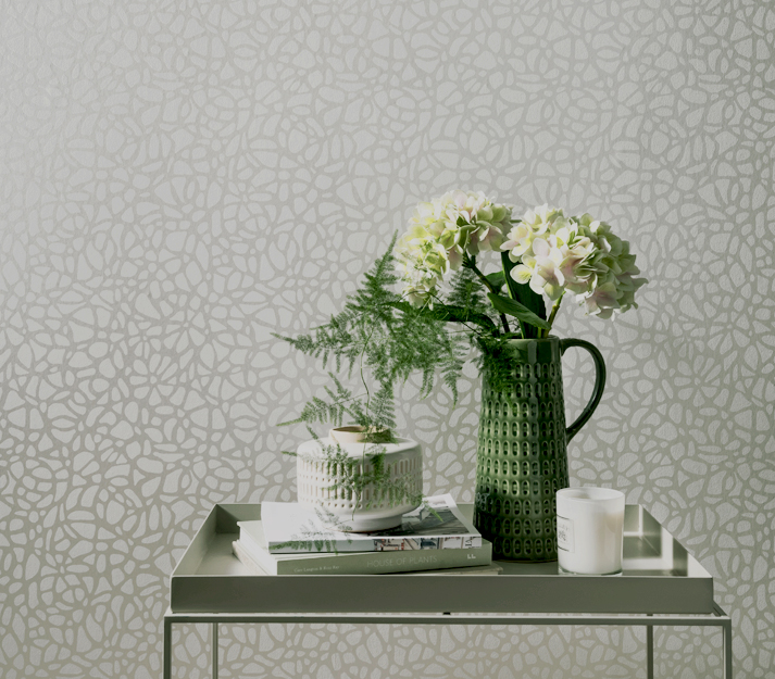 Tapet pebble, pearl cream luxury patterned, 1838 wallcoverings, 5.3mp / rola 
