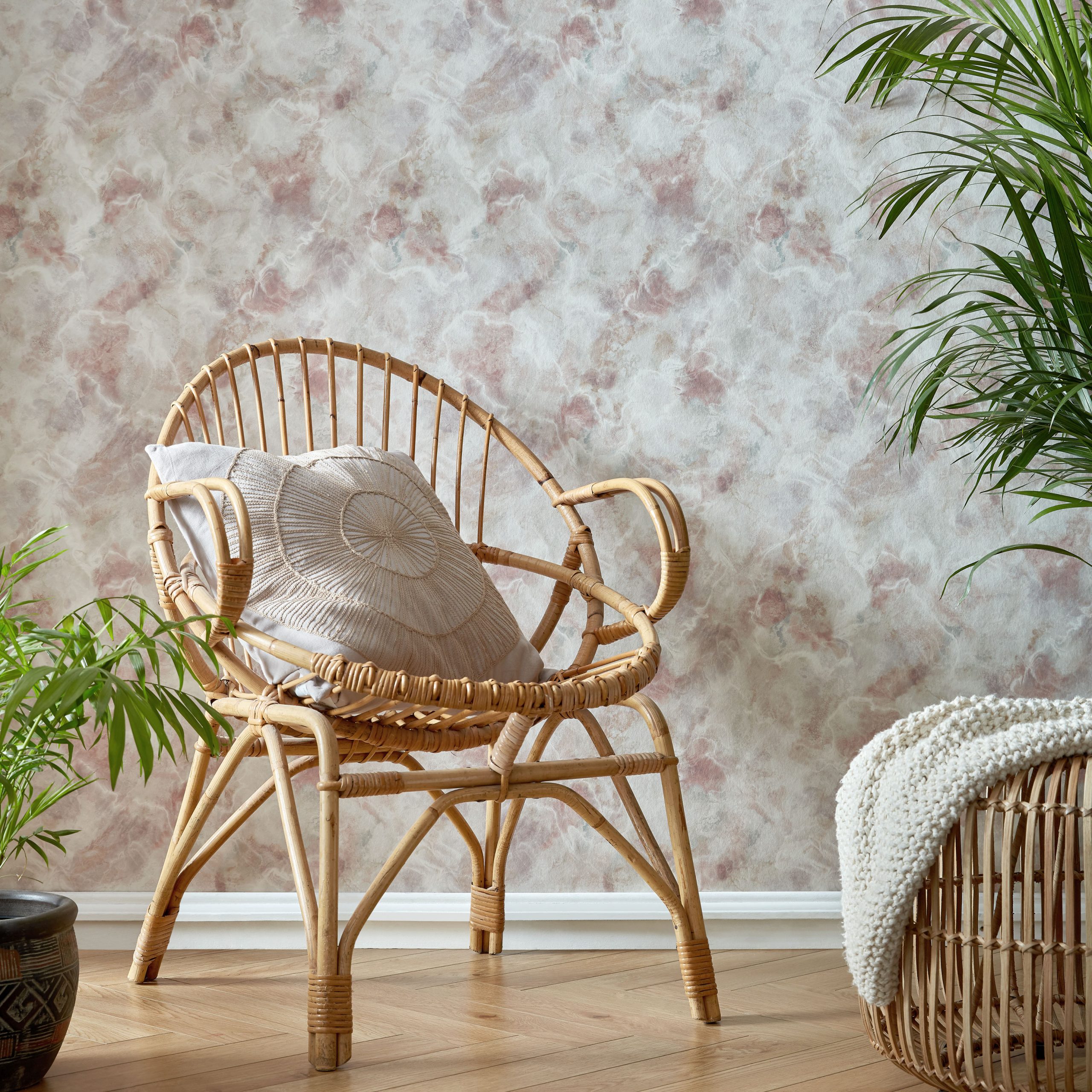 Tapet quartz, caramel beige luxury marble, 1838 wallcoverings, 5.3mp / rola 