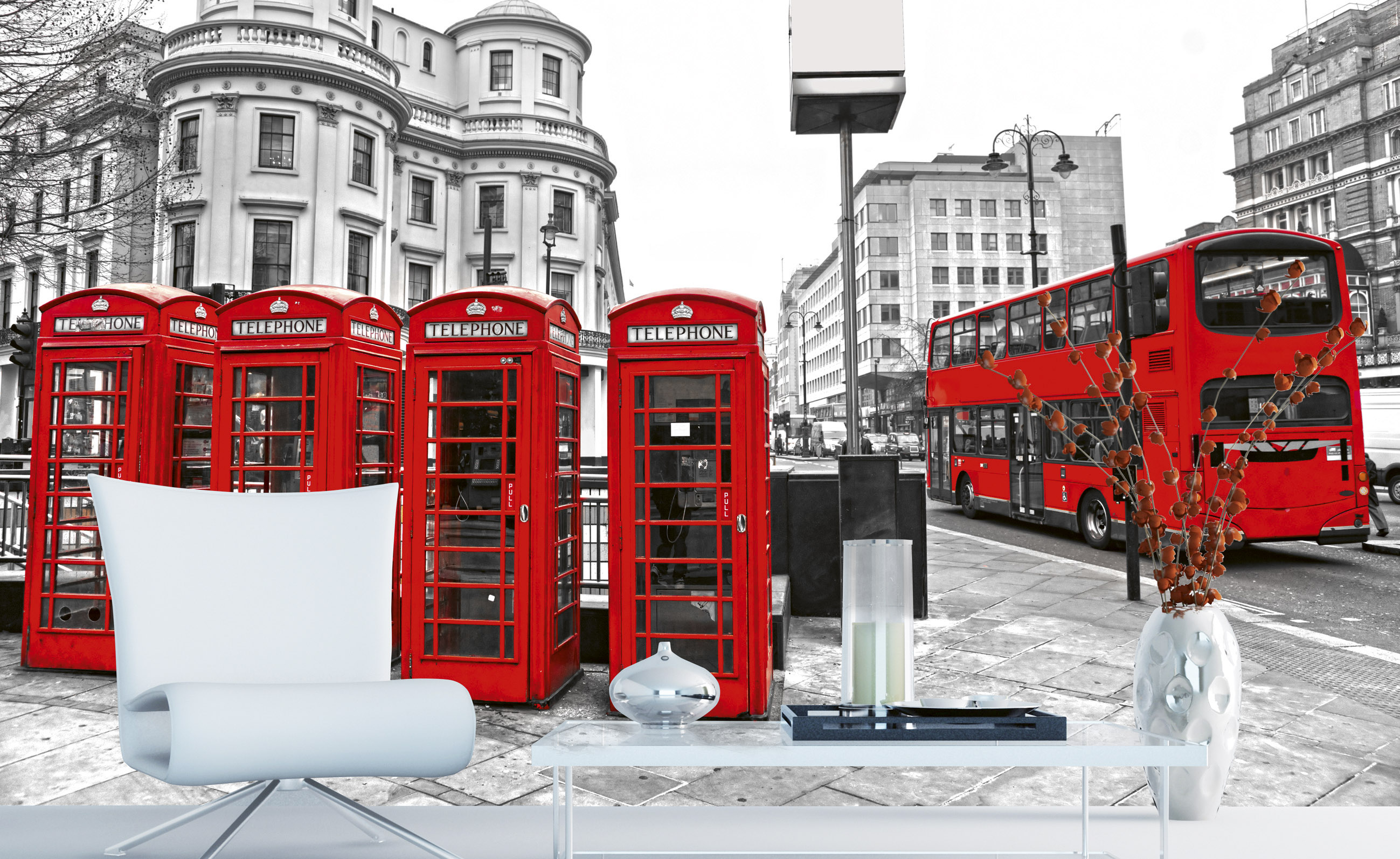 Foto tapet 3d london, dimex, 5 fâșii, 375 x 250cm 