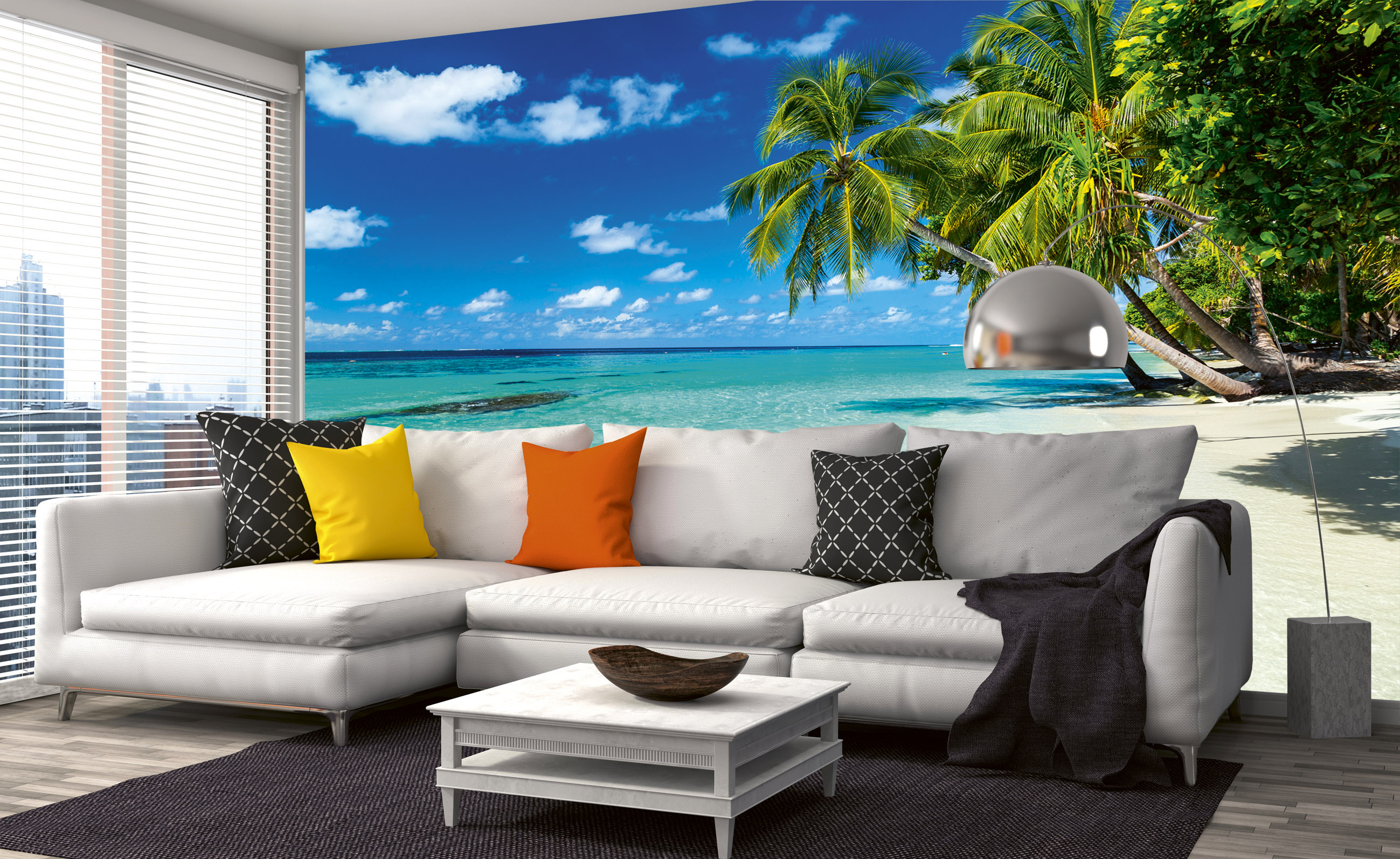 Foto tapet 3D Paradise Beach, Dimex, 5 fâșii, 375 x 250cm