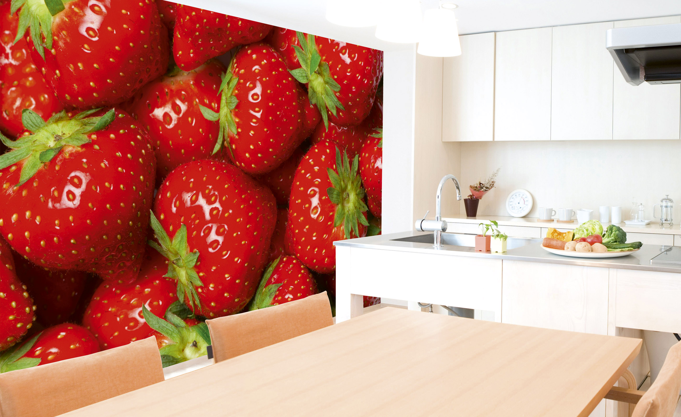 Foto tapet 3D Strawberry, Dimex, 5 fâșii, 375 x 250cm