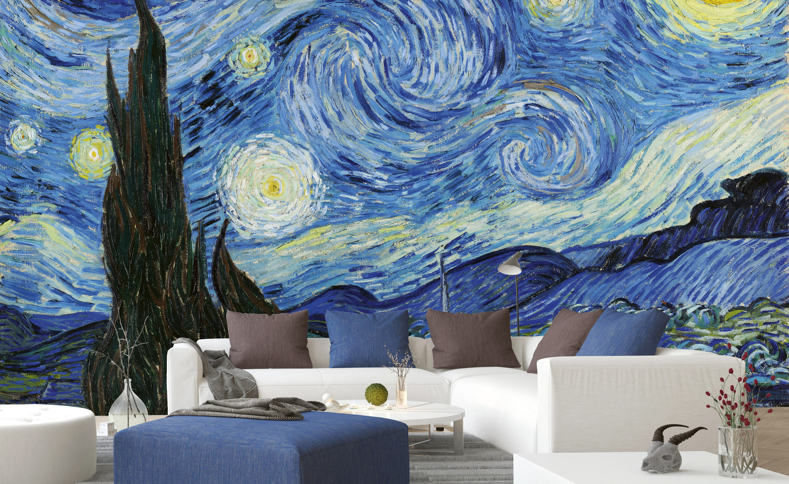 Foto tapet 3d tarry night, dimex, 5 fâșii, 375 x 250cm 