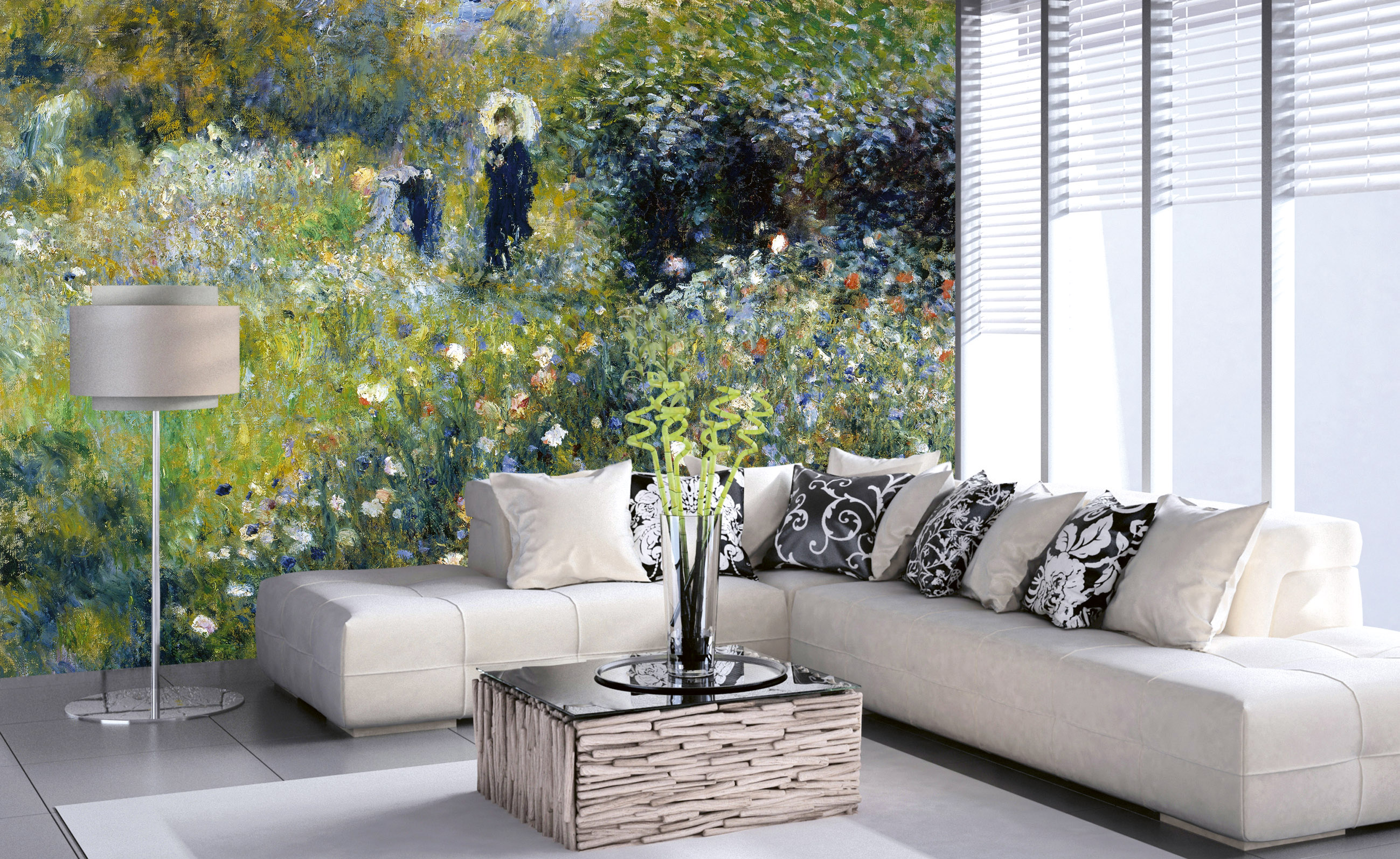 Foto tapet 3d woman in garden, dimex, 5 fâșii, 375 x 250cm 