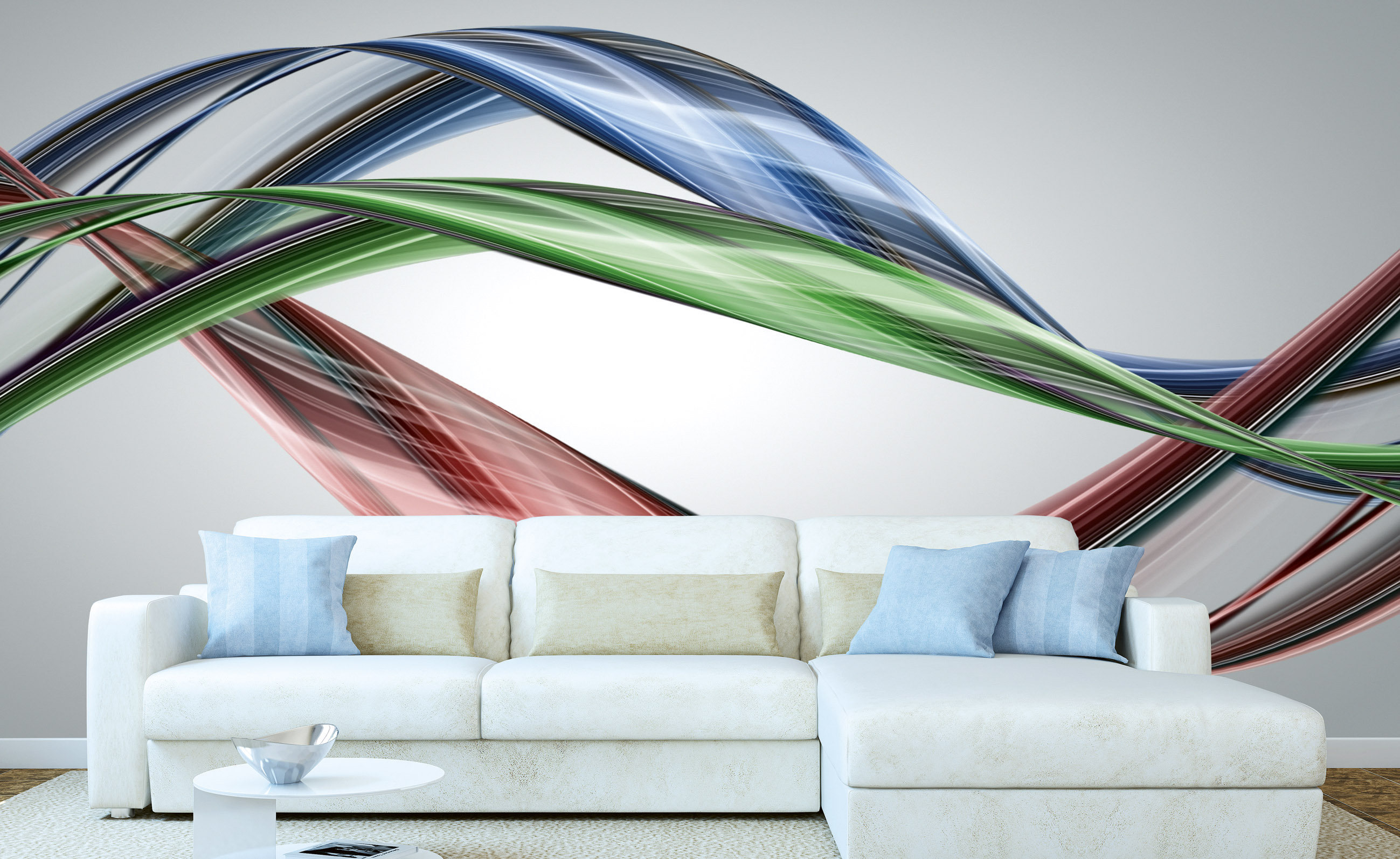 Foto tapet 3d glossy wave, dimex, 5 fâșii, 375 x 250cm 