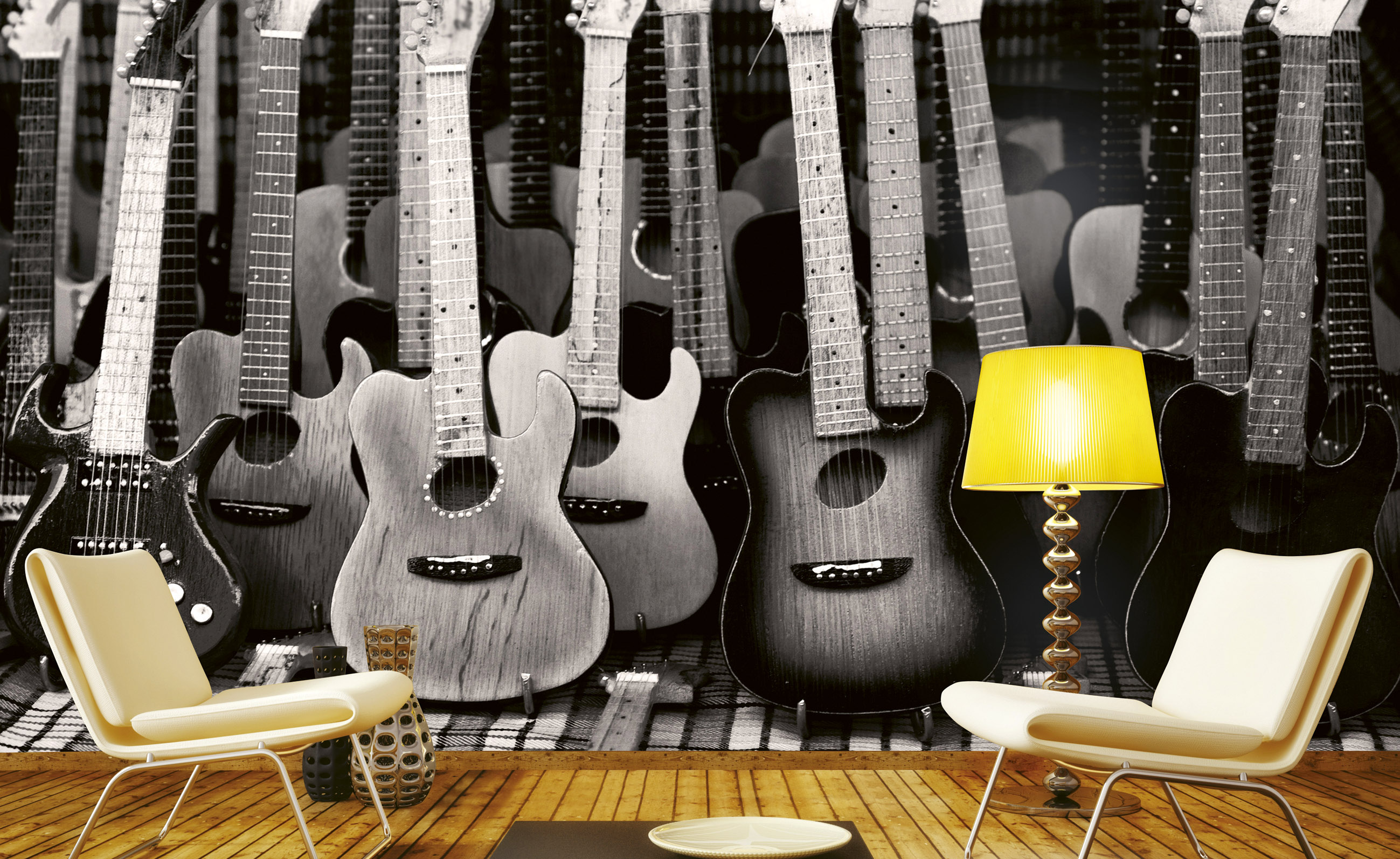 Foto tapet 3D Guitars Collection, Dimex, 5 fâșii, 375 x 250cm