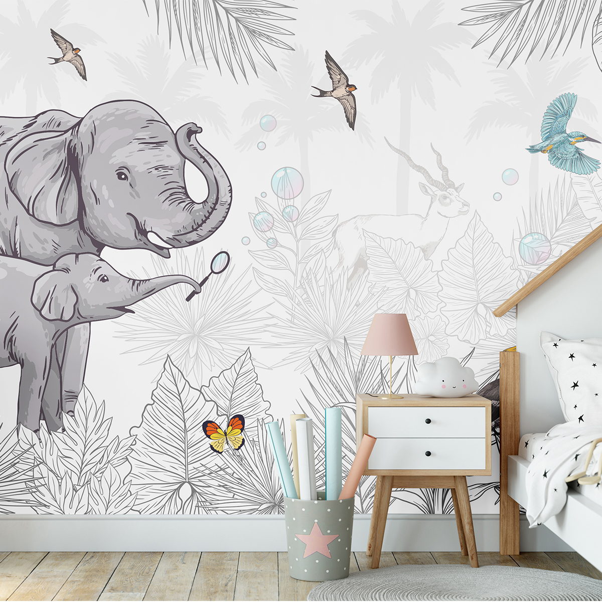 Tapet bubbles, dream prints 