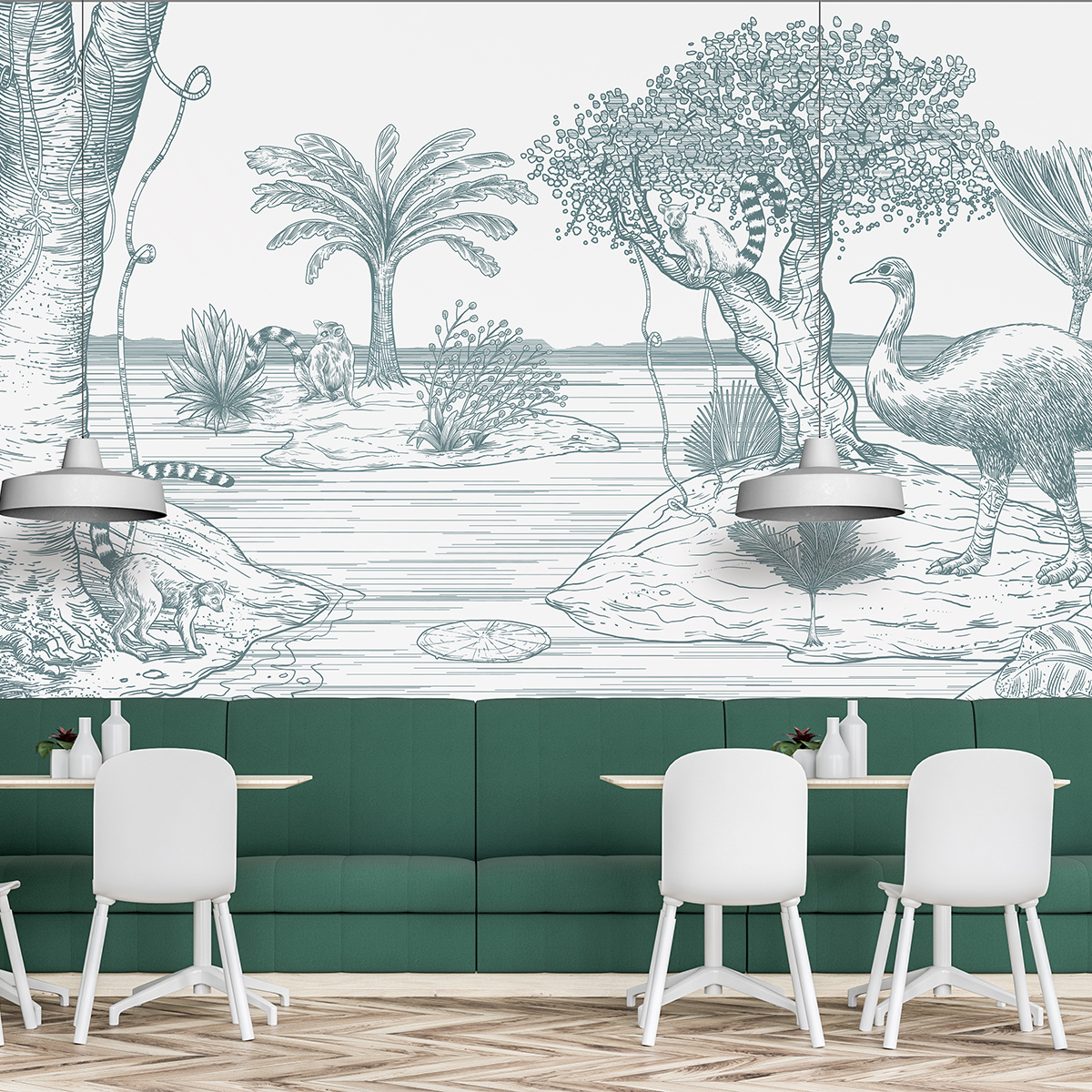 Tapet madagascar, dream prints 