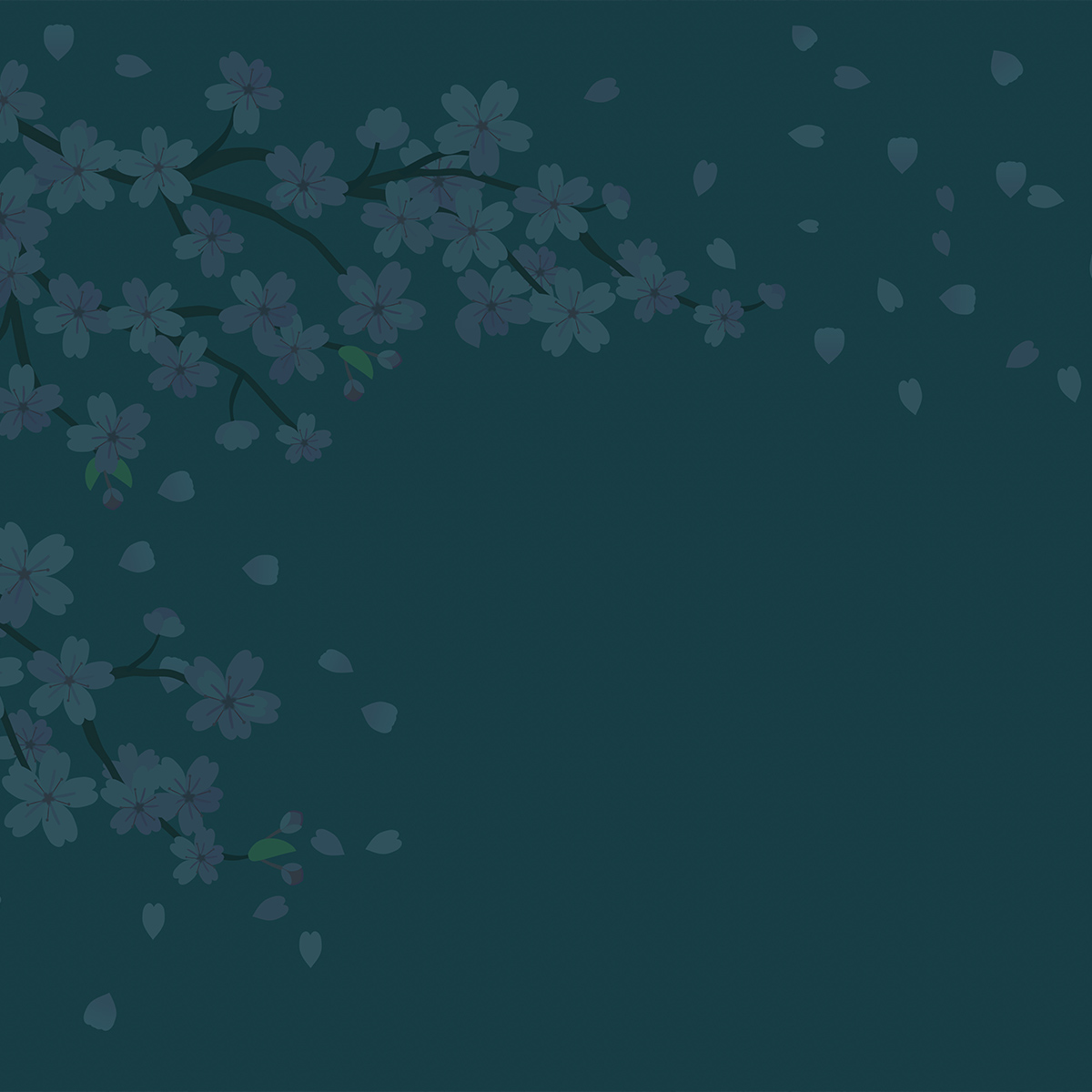 Tapet sakura, dream prints 