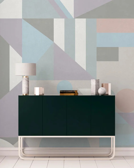 Fototapet huge geometry 4, personalizat, feathr 