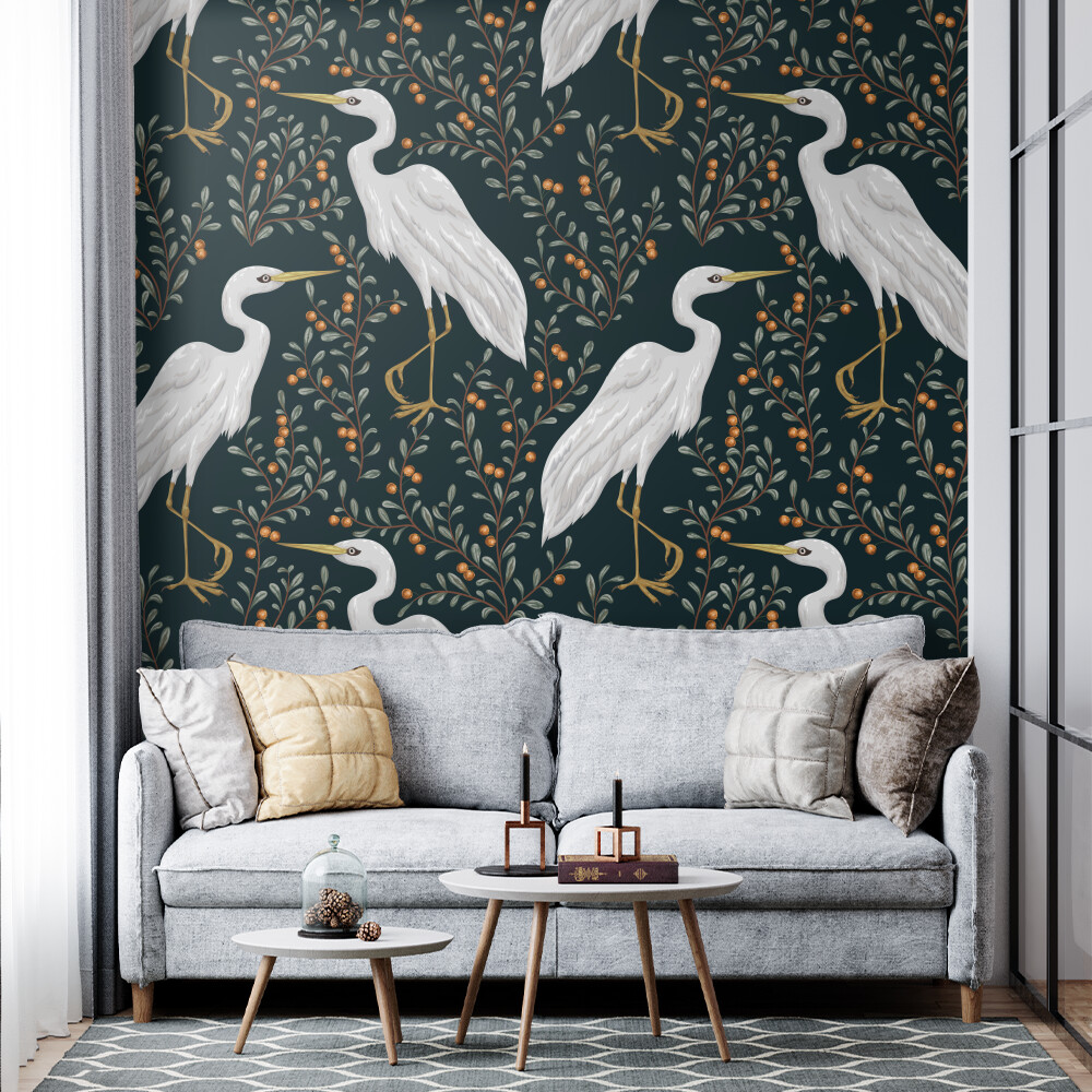 Fototapet herons, dintr-o bucată, grandcanvas 