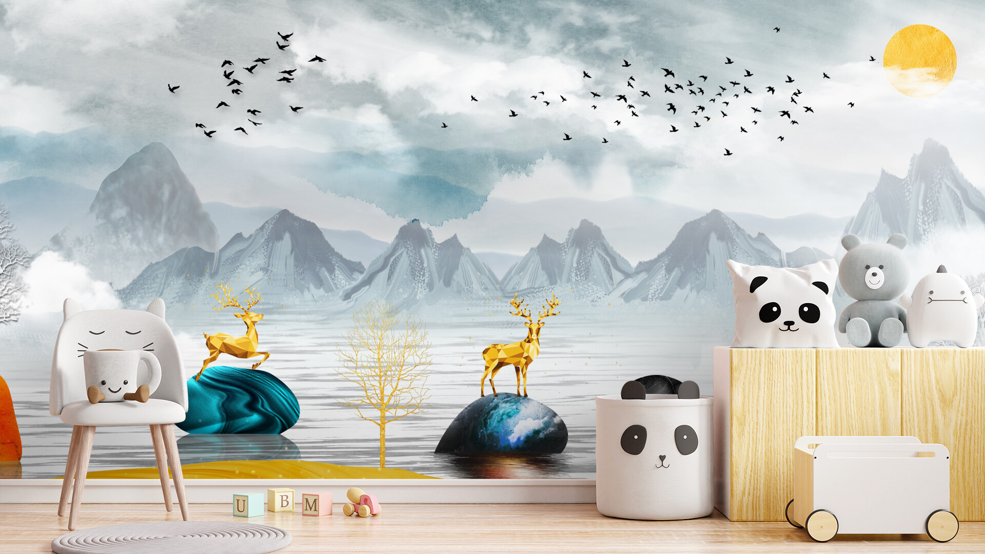 Fototapet modern nature canvas 3d, dintr-o bucată, grandcanvas 