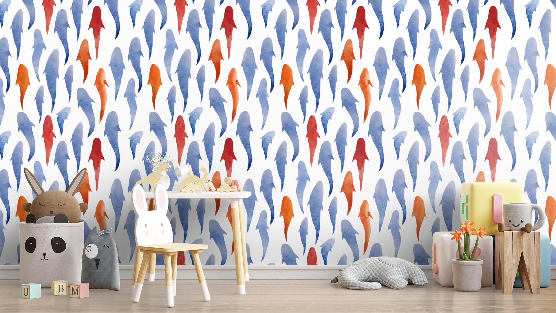 Fototapet sharks mural, dintr-o bucată, grandcanvas 