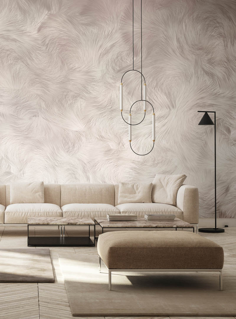 Fototapet contemporan cafune, personalizat, idea murale 