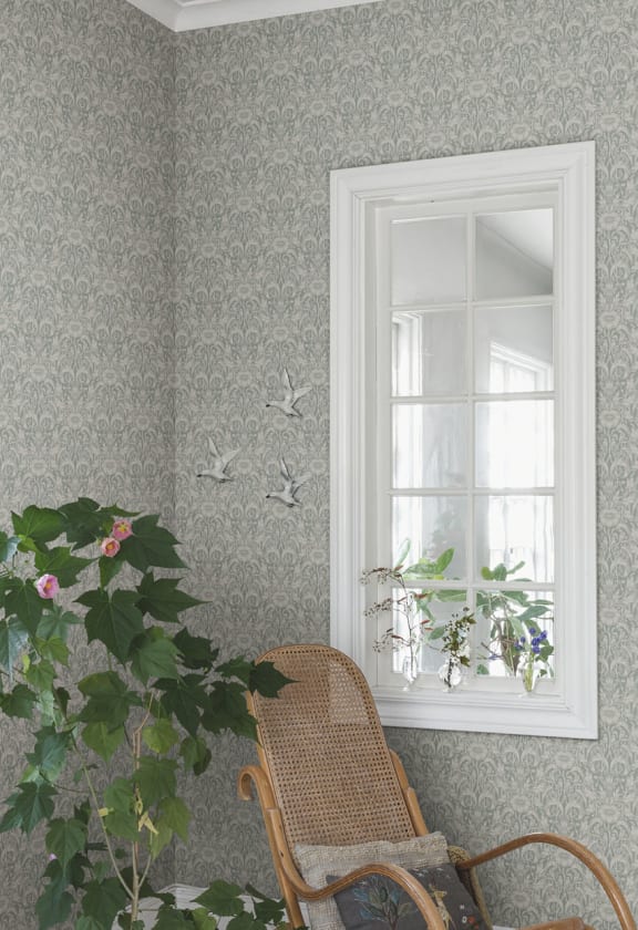 Tapet lavabil emil garden green, sandberg, 5.3mp / rola 