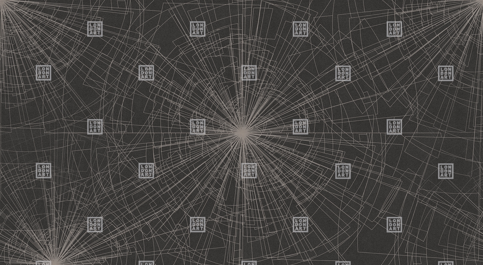 Tapet exclusive wallpaper / abstract re-edition (negru), londonart 