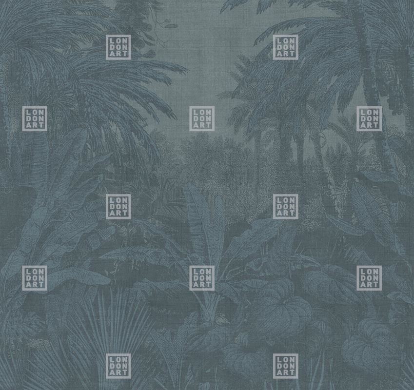 Tapet exclusive wallpaper / tropical mornings re-edition (albastru), londonart 