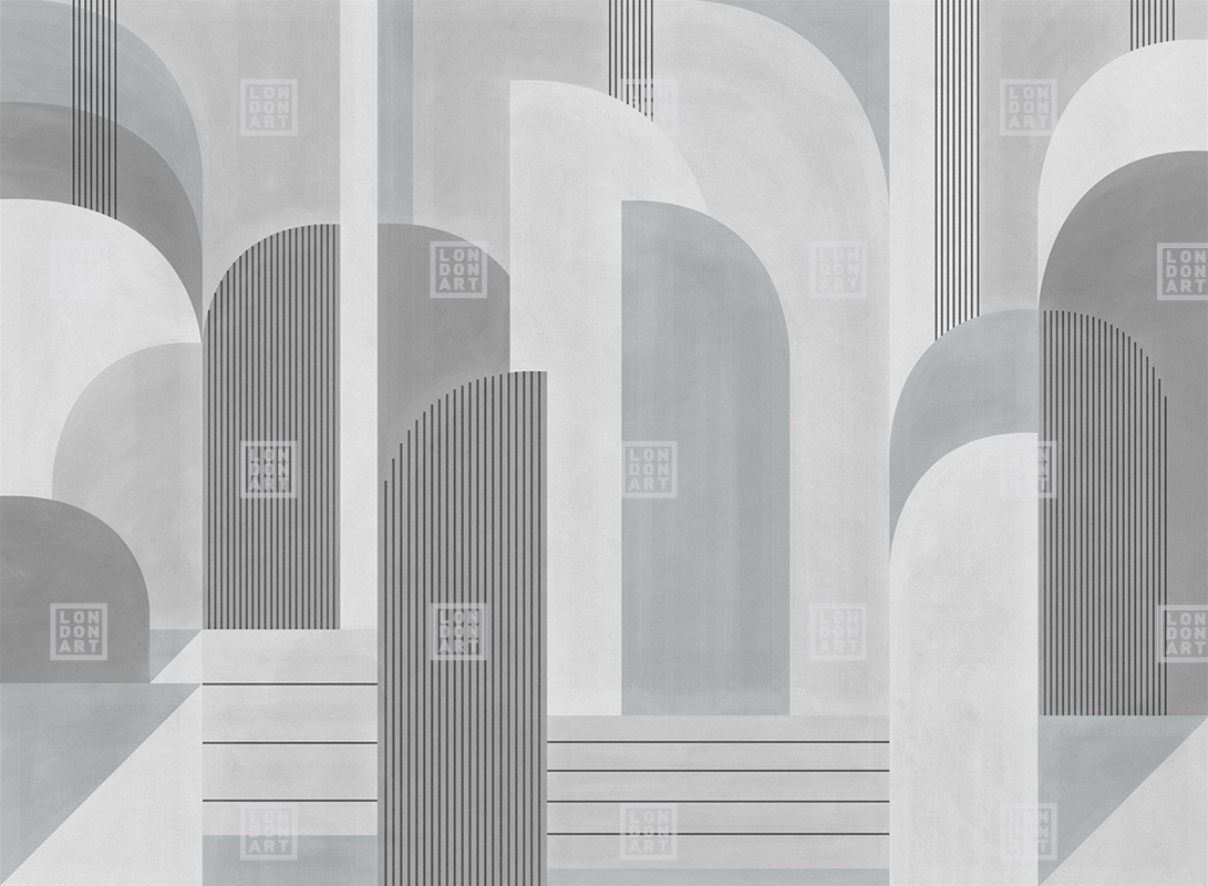 Tapet exclusive wallpaper / impression d'orient re-edition (gri), londonart 