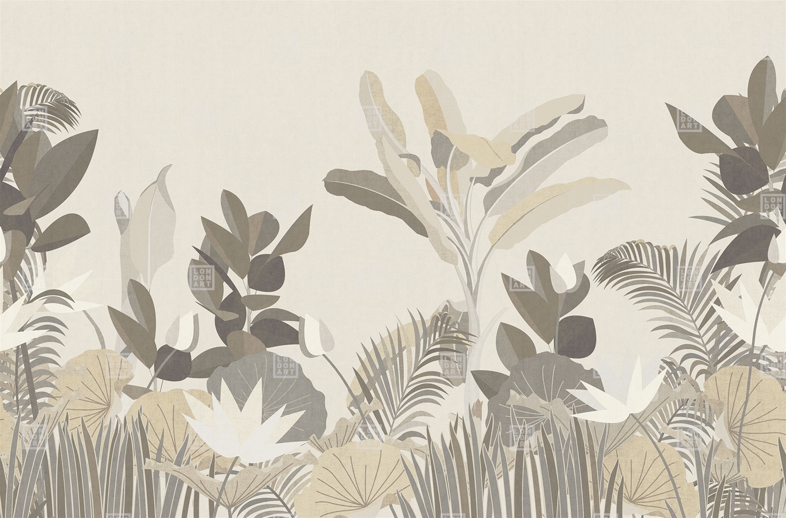 Tapet exclusive wallpaper / my beautiful garden re-edition (bej), londonart 