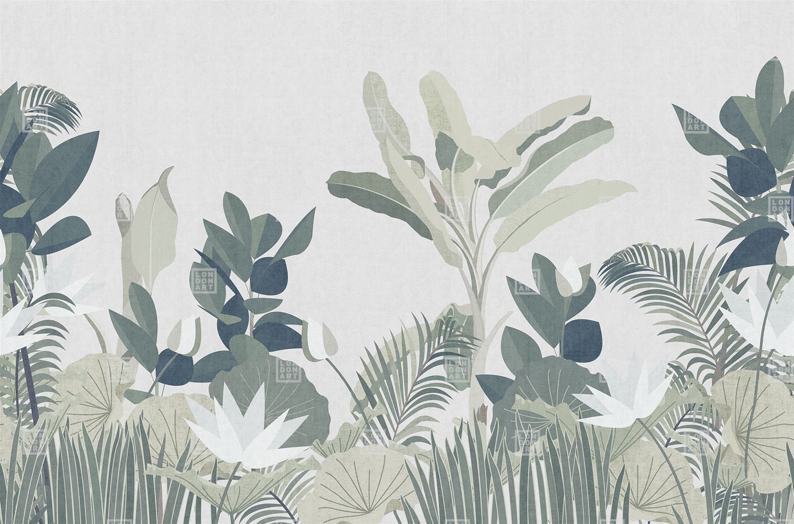 Tapet exclusive wallpaper / my beautiful garden re-edition (gri), londonart 
