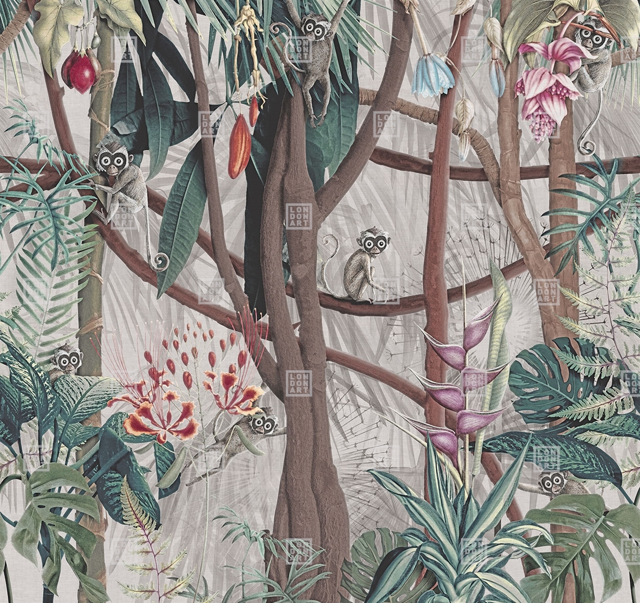 Tapet Exclusive Wallpaper / Looks in the Forest Re-Edition (B), Londonart