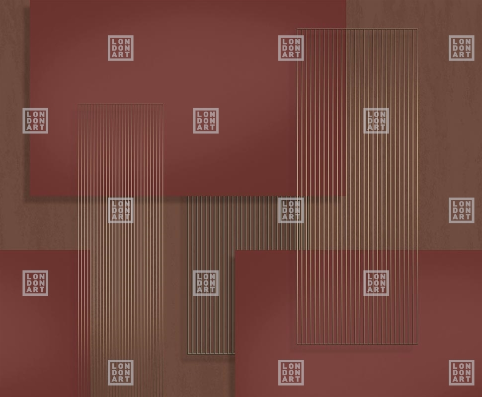 Tapet exclusive wallpaper / layers re-edition (rosu), londonart 