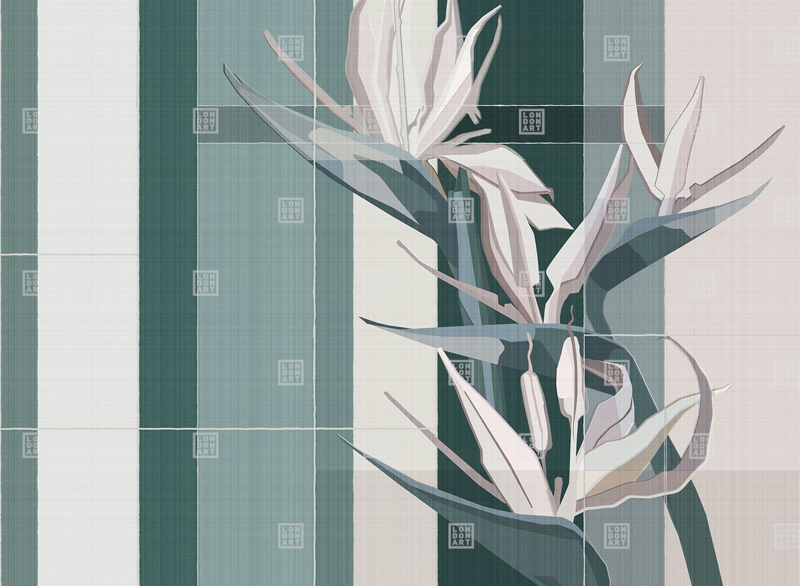 Tapet exclusive wallpaper / strelitzia (e), londonart 