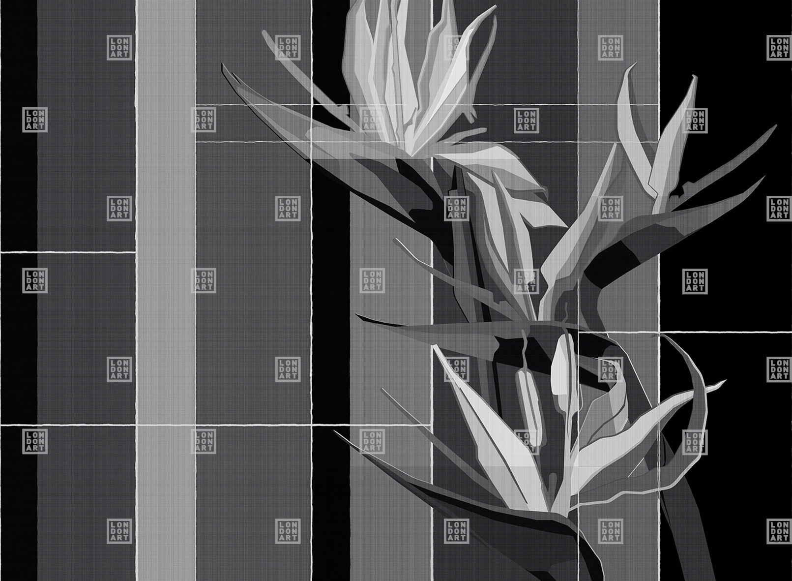 Tapet exclusive wallpaper / strelitzia (f), londonart 