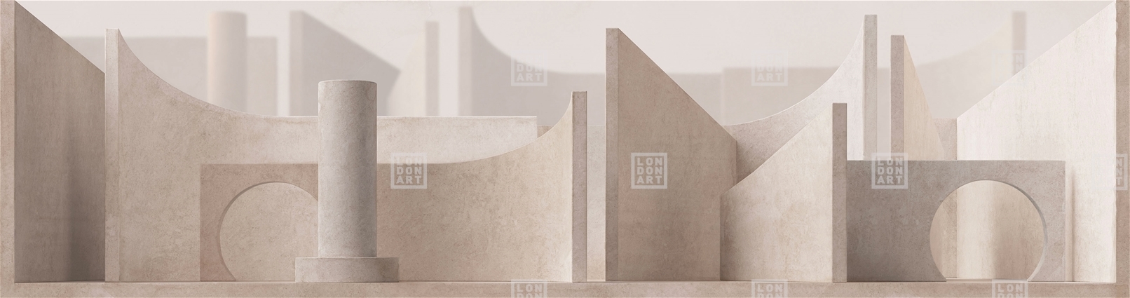 Tapet exclusive wallpaper / zephir town (bej), londonart 